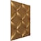 Ekena Millwork 19 5/8in. W x 19 5/8in. H Wallflower EnduraWall Decorative 3D Wall Panel Covers 2.67 Sq. Ft. WP20X20WABGL - alternate 4